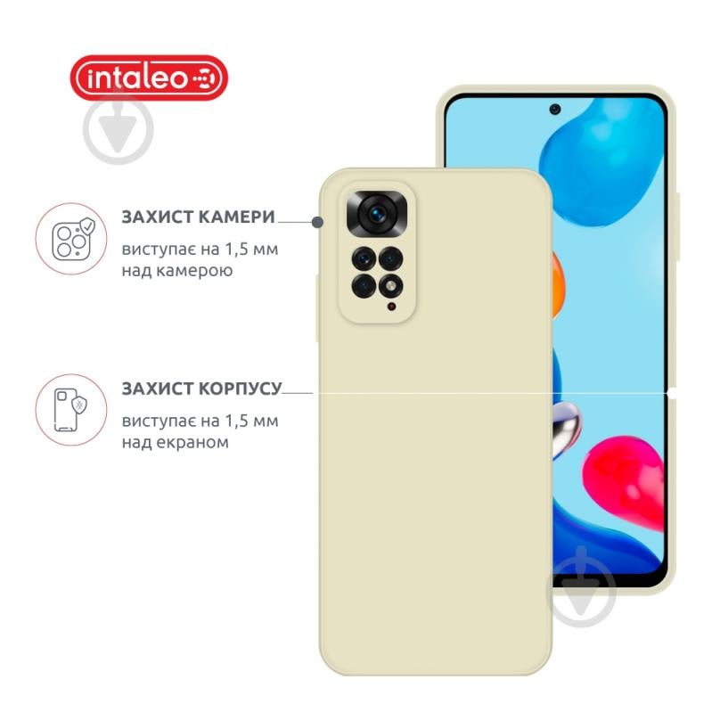 Чехол Intaleo SoftShell белый для Xiaomi Redmi Note 11 - фото 3