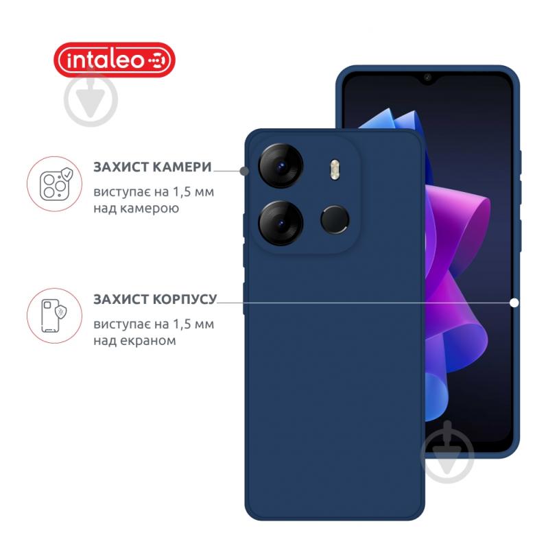 Чехол Intaleo 1283126585906 SoftShell Tecno Spark Go 2023 light blue - фото 3