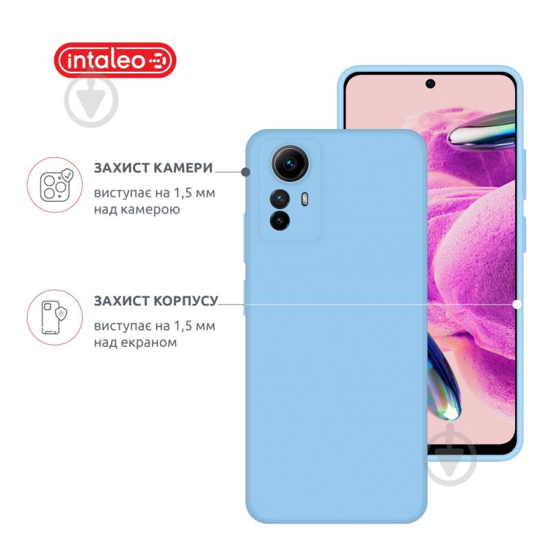 Чохол Intaleo SoftShell світло-блакитний для Xiaomi Redmi Note 12S - фото 3
