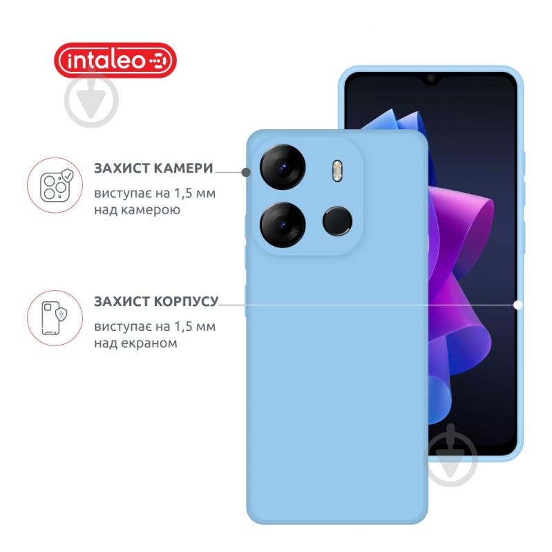 Чохол Intaleo 1283126585913 SoftShell Tecno Spark Go 2023 light blue - фото 3 Чохол Intaleo 1283126585913 SoftShell Tecno Spark Go 2023 light blue - фото 3