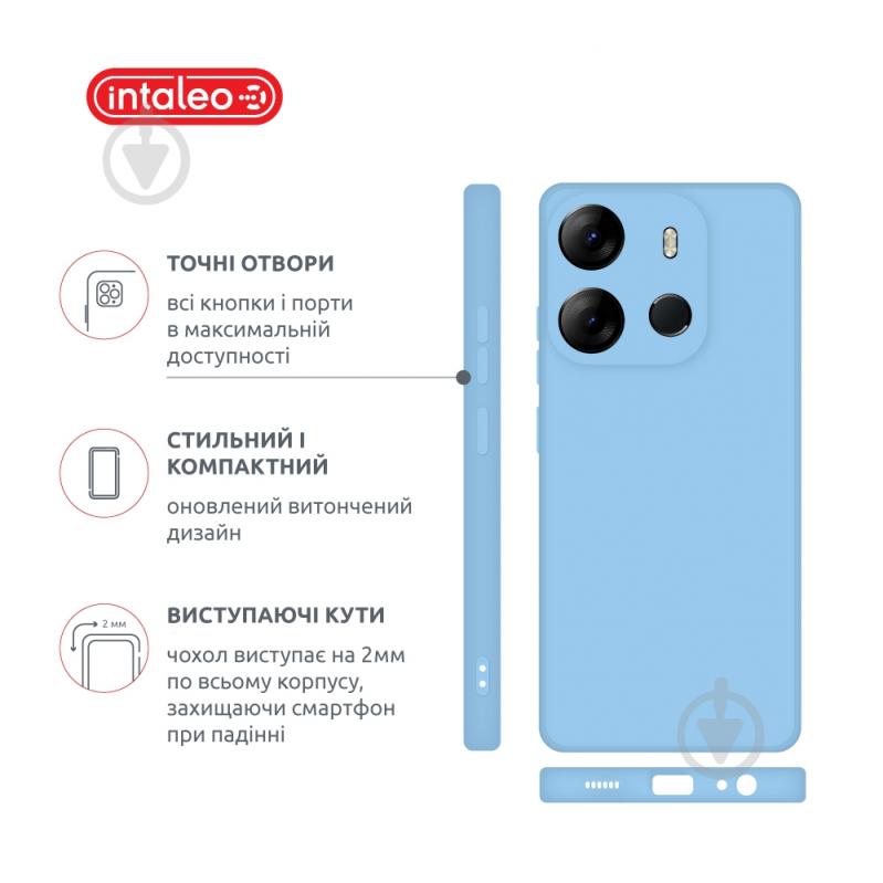 Чохол Intaleo 1283126585913 SoftShell Tecno Spark Go 2023 light blue - фото 4 Чохол Intaleo 1283126585913 SoftShell Tecno Spark Go 2023 light blue - фото 4