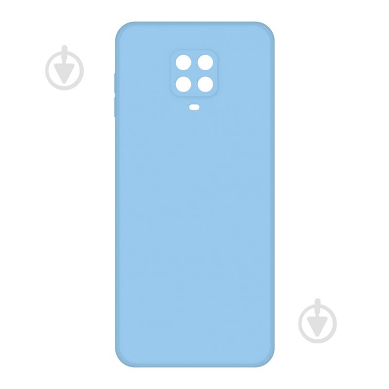 Чехол Intaleo SoftShell светло-голубой для Xiaomi Redmi Note 9S - фото 1