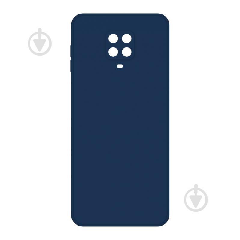 Чехол Intaleo SoftShell голубой для Xiaomi Redmi Note 9S - фото 1