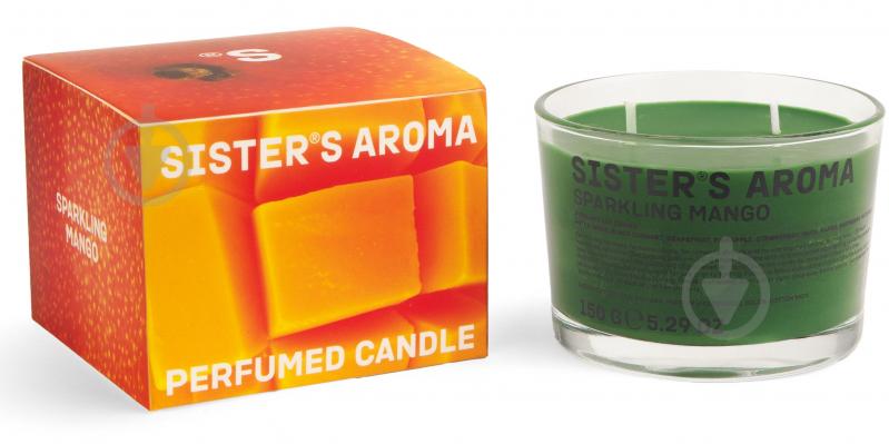Свеча ароматическая Sister's Aroma Sparkling Mango - фото 1