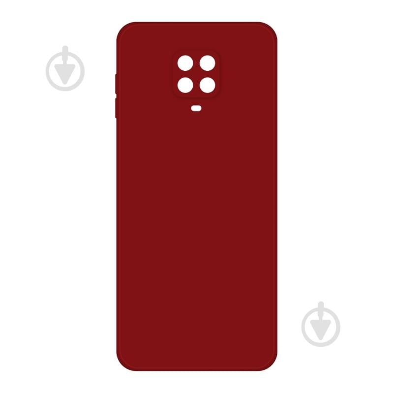 Чохол Intaleo SoftShell червоний для Xiaomi Redmi Note 9S - фото 1