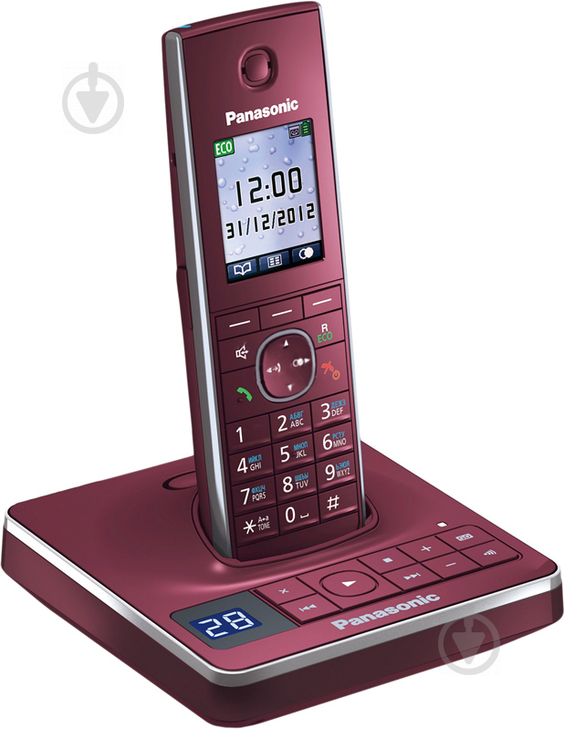 Телефон Panasonic KX-TG8561UAR Red - фото 1