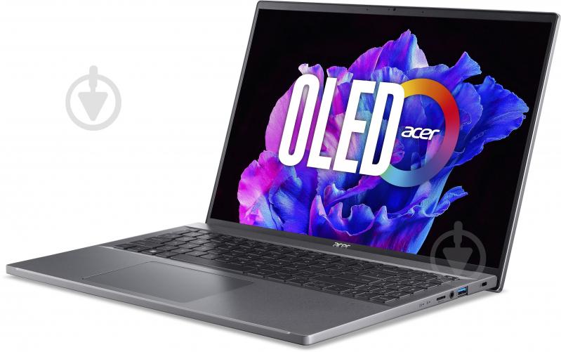 Ноутбук Acer Swift Go 16 SFG16-71-52Z6 16" (NX.KFSEU.001) steel gray - фото 2