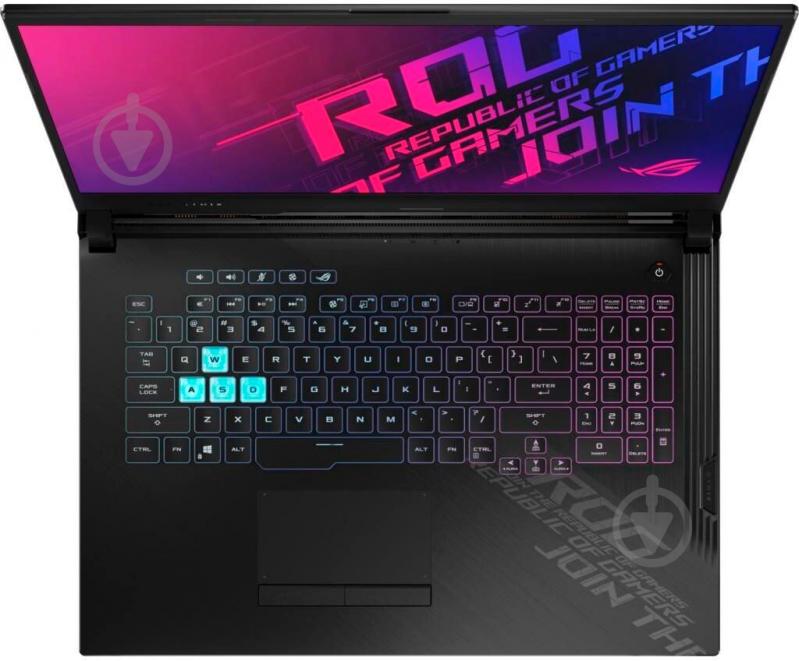 Ноутбук Asus ROG Strix G17 G712LW-EV010 17,3" (90NR03E1-M00550) black/black - фото 2