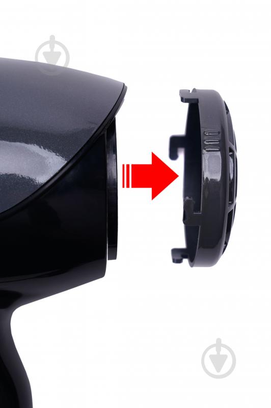 Фен Mirta Black Silk HD-4512 - фото 9