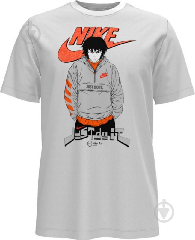 Футболка Nike M NSW TEE AIR MANGA FUTURA MAN DC9101-100 р.M білий - фото 1