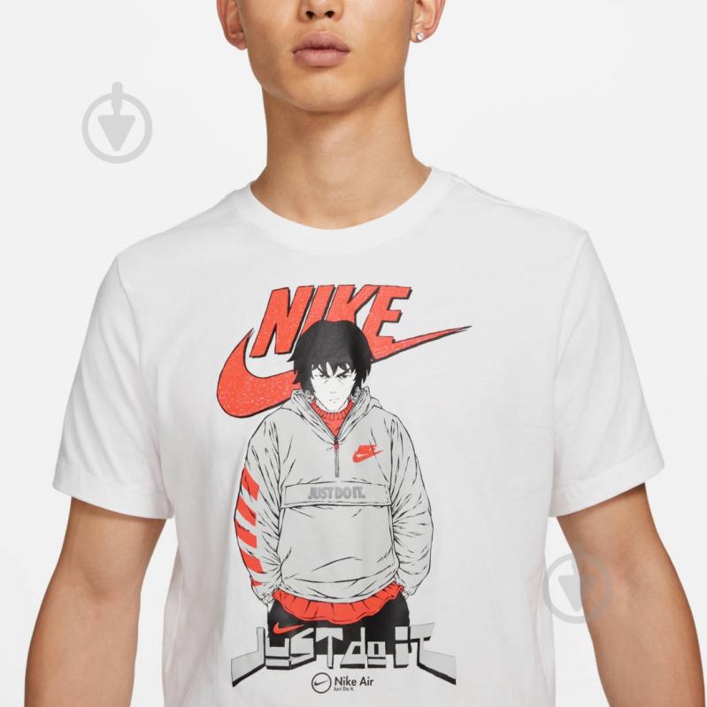 Футболка Nike M NSW TEE AIR MANGA FUTURA MAN DC9101-100 р.M білий - фото 4