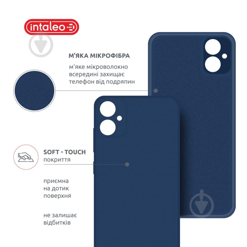 Чохол Intaleo SoftShell для Samsung Galaxy A05 блакитний - фото 5 Чохол Intaleo SoftShell для Samsung Galaxy A05 блакитний - фото 5