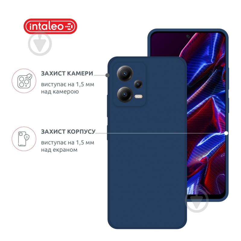 Чехол Intaleo SoftShell голубой для Xiaomi Poco X5 - фото 3 Чехол Intaleo SoftShell голубой для Xiaomi Poco X5 - фото 3