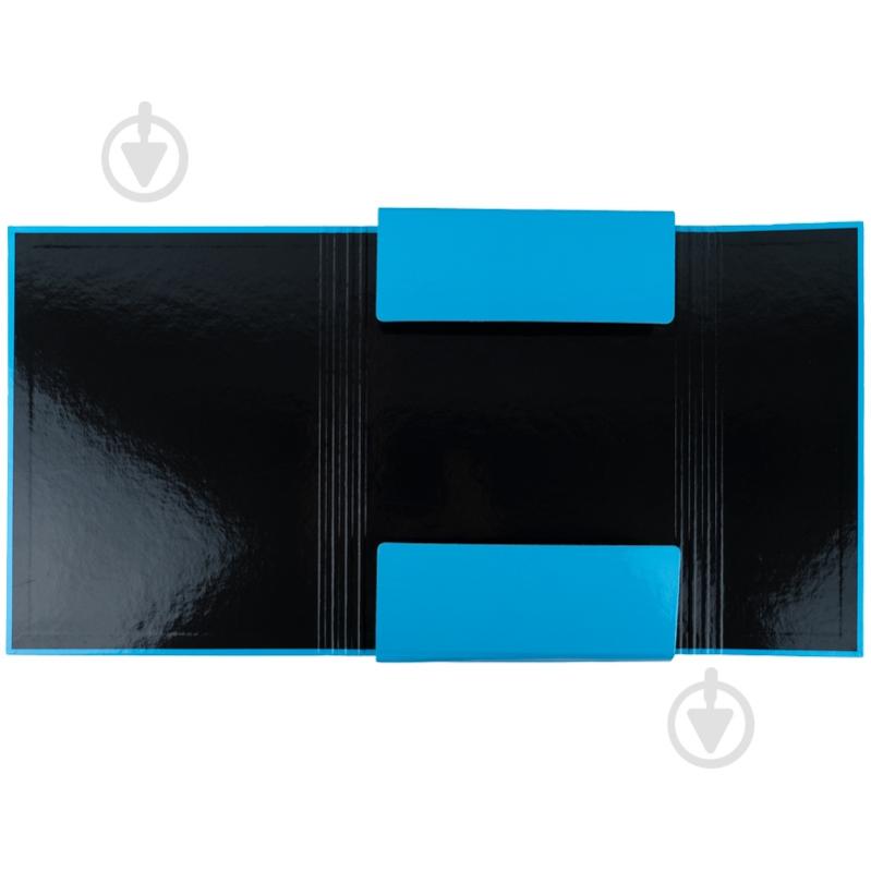 Папка на резинке А4 Pastelini голубая Axent 1213-22-A - фото 3 Папка на резинке А4 Pastelini голубая Axent 1213-22-A - фото 3