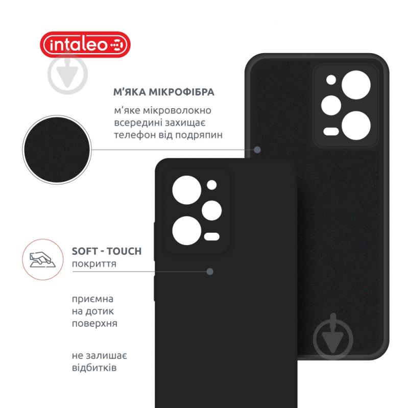 Чехол Intaleo SoftShell черный для Xiaomi Poco X5 Pro - фото 5 Чехол Intaleo SoftShell черный для Xiaomi Poco X5 Pro - фото 5
