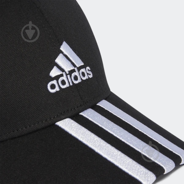 Кепка Adidas BBALL 3S CAP CT IB3242 OSFL черный - фото 2