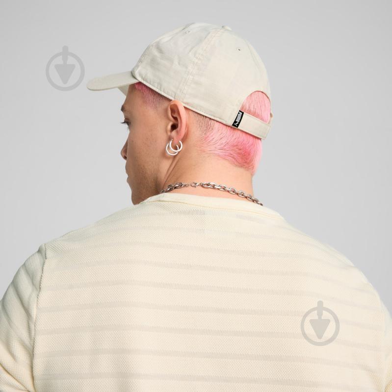 Кепка Puma ESS ELEVATED BB Cap 02598302 os бежевый - фото 4