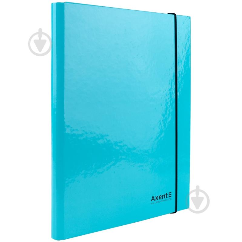 Папка на резинке А4 Pastelini мятная Axent 1213-18-A - фото 1 Папка на резинке А4 Pastelini мятная Axent 1213-18-A - фото 1