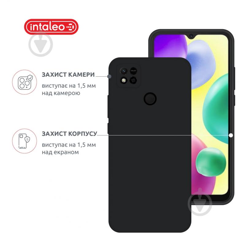Чехол Intaleo SoftShell черный для Xiaomi Redmi 10A - фото 3
