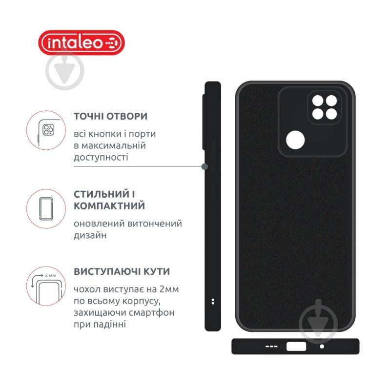 Чехол Intaleo SoftShell черный для Xiaomi Redmi 10A - фото 4