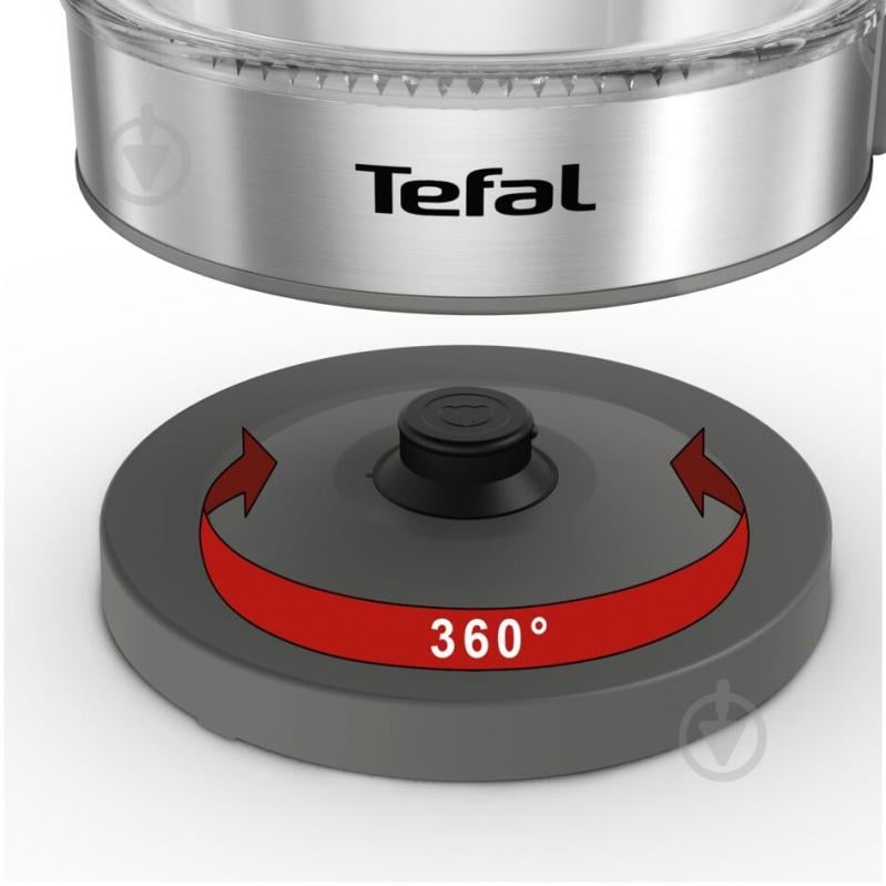 ВІТРИНА! Електрочайник Tefal Glass KI740B30 - фото 19