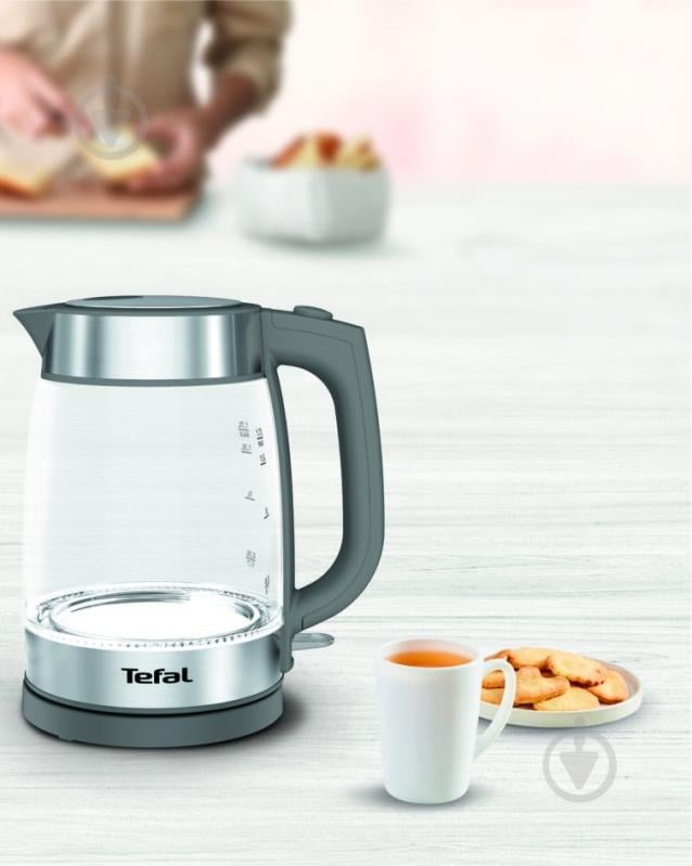 ВІТРИНА! Електрочайник Tefal Glass KI740B30 - фото 23