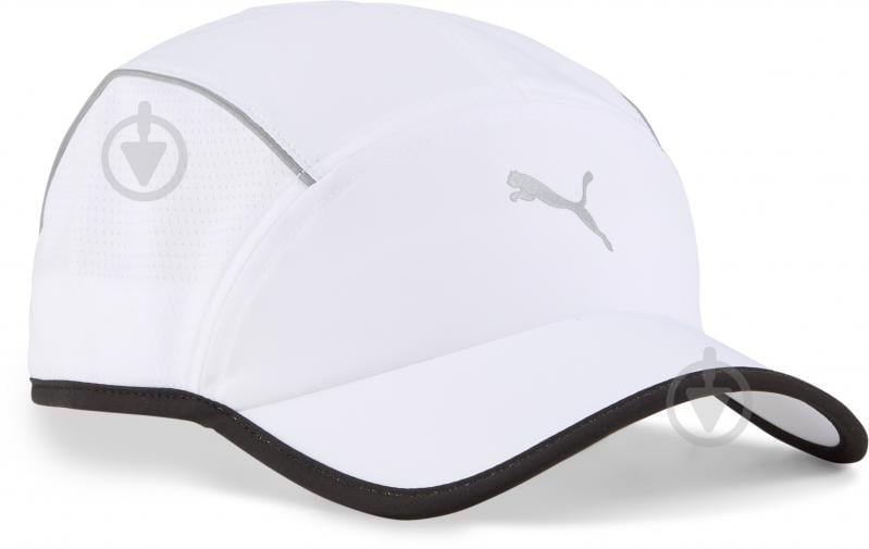 Кепка Puma RUNNER SHORT VISOR 5 Panel Cap 02616702 os белый - фото 1