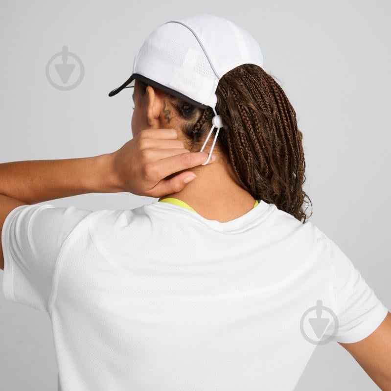 Кепка Puma RUNNER SHORT VISOR 5 Panel Cap 02616702 os белый - фото 4
