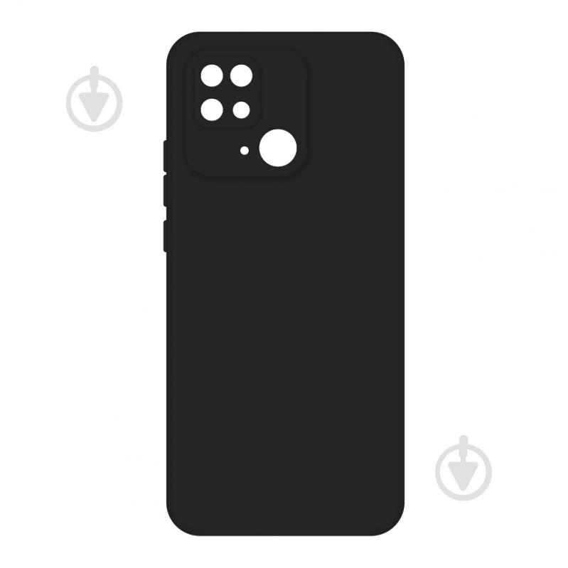 Чехол Intaleo SoftShell черный для Xiaomi Redmi 10C - фото 1
