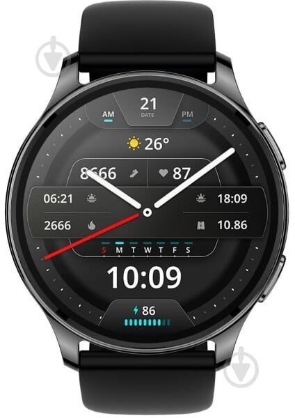 Смарт-часы Amazfit Pop 3R black (997950) - фото 1