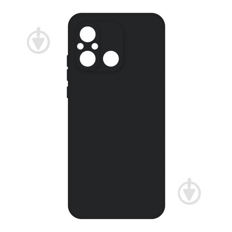 Чохол Intaleo SoftShell чорний для Xiaomi Redmi 12C - фото 1