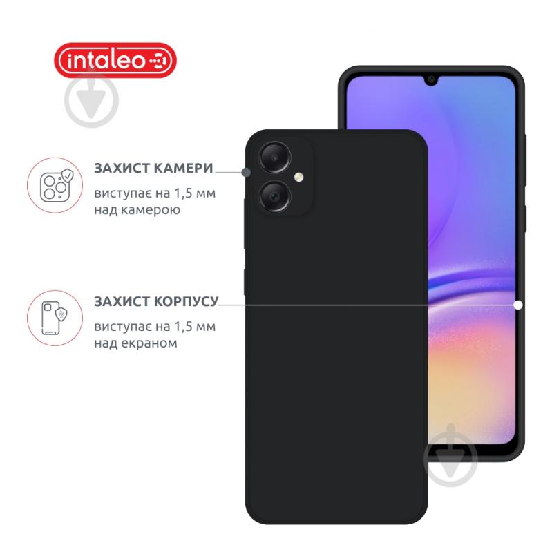 Чехол Intaleo SoftShell для Samsung Galaxy A05 черный - фото 3