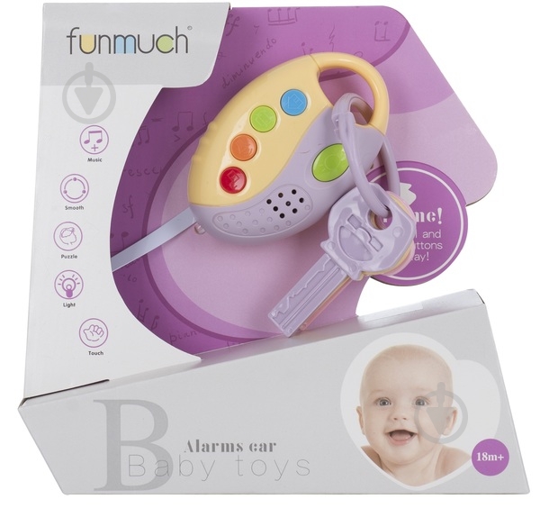 Игрушка музыкальная Funmuch Автоключики FM777-12 - фото 2
