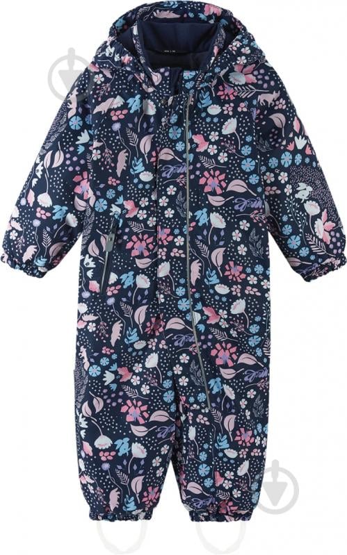 Комбінезон для дівчаток Reima Puhuri р.80 темно-синій 5100116B-6982 - фото 1 Комбінезон для дівчаток Reima Puhuri р.80 темно-синій 5100116B-6982 - фото 1