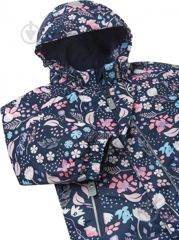 Комбінезон для дівчаток Reima Puhuri р.80 темно-синій 5100116B-6982 - фото 4 Комбінезон для дівчаток Reima Puhuri р.80 темно-синій 5100116B-6982 - фото 4