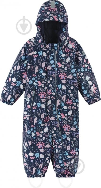 Комбінезон для дівчаток Reima Puhuri р.80 темно-синій 5100116B-6982 - фото 3 Комбінезон для дівчаток Reima Puhuri р.80 темно-синій 5100116B-6982 - фото 3