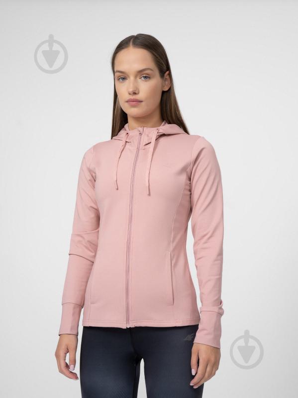 Джемпер 4F SWEATSHIRT FNK F113 4FSS23TFSWF113-56S р.M рожевий - фото 1