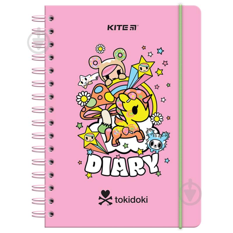 Дневник для девочек твердая обложка tokidoki (TK23-438) KITE - фото 1