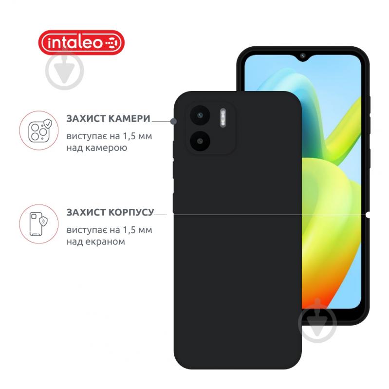 Чехол Intaleo SoftShell черный для Xiaomi Redmi A1 - фото 3