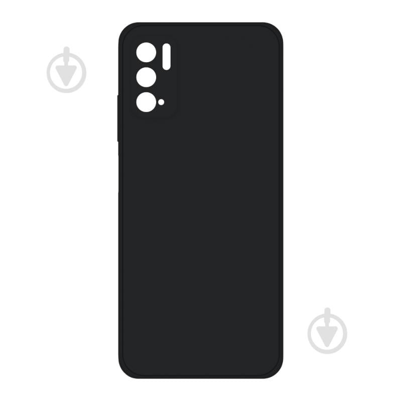 Чехол Intaleo SoftShell черный для Xiaomi Redmi Note 10 5G - фото 1
