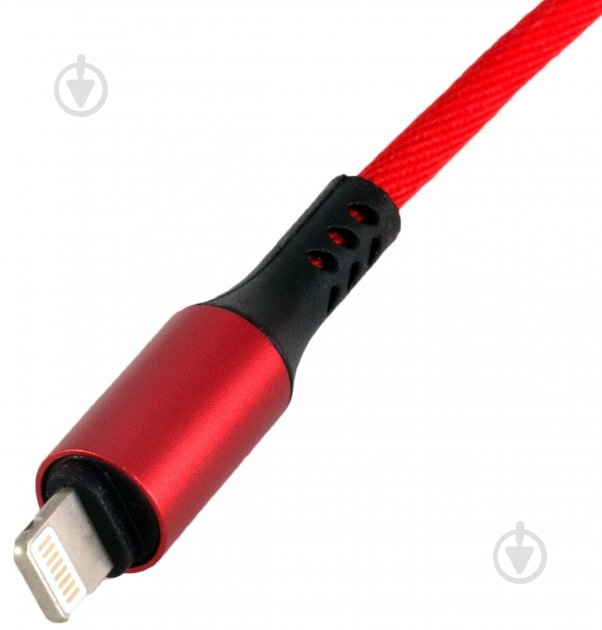Адаптер EXTRADIGITAL USB — Type-C — Lightning — Micro USB 0,12 м black/red (KBU1759) - фото 2 Адаптер EXTRADIGITAL USB — Type-C — Lightning — Micro USB 0,12 м black/red (KBU1759) - фото 2