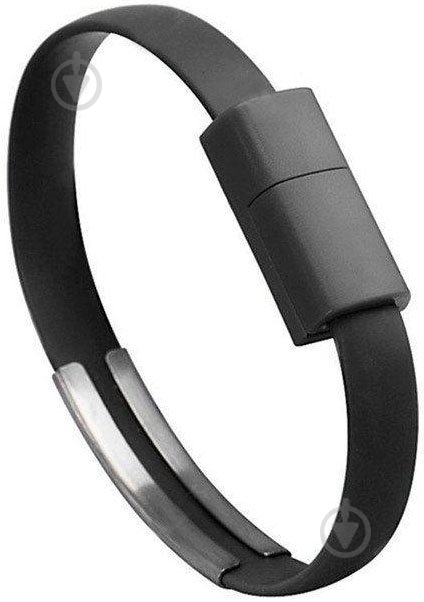 Кабель EXTRADIGITAL Micro USB to USB - браслет 0,2 м black (KBU1783) - фото 3