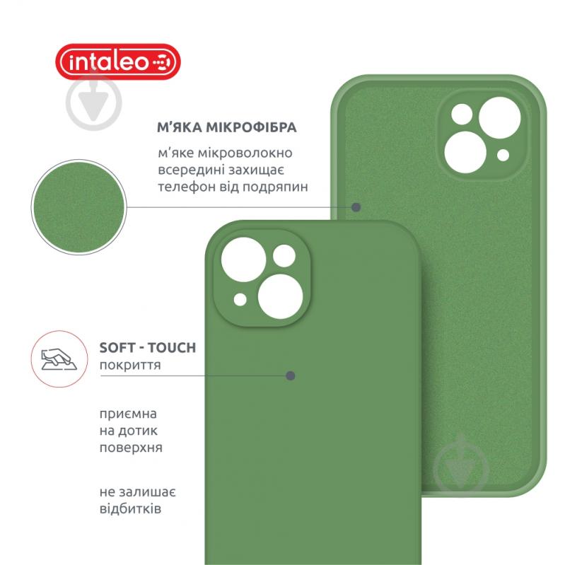 Чохол Intaleo SoftShell для Apple iPhone 14 Plus green (1283126562372) - фото 5 Чохол Intaleo SoftShell для Apple iPhone 14 Plus green (1283126562372) - фото 5