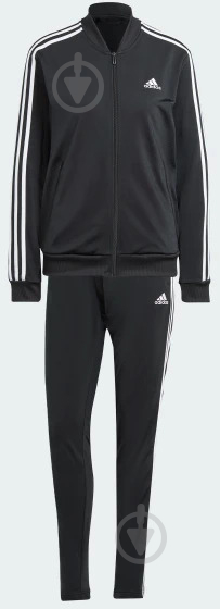 Спортивный костюм Adidas W 3S TR TS IJ8781 р.XS черный - фото 3