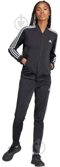 Спортивный костюм Adidas W 3S TR TS IJ8781 р.XS черный - фото 9