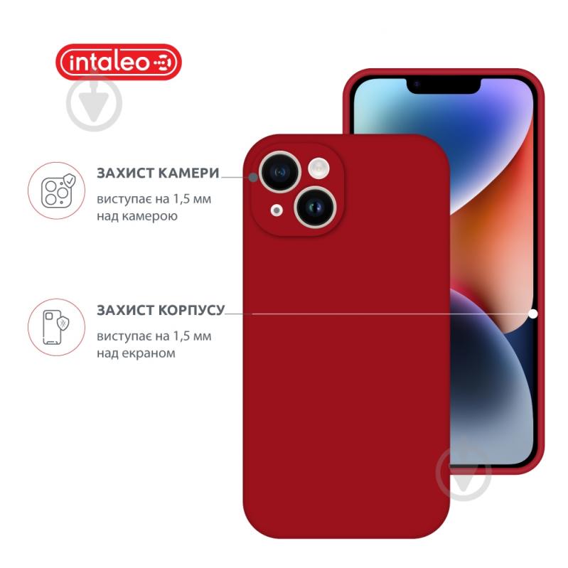 Чехол Intaleo SoftShell для Apple iPhone 14 Plus red (1283126557705) - фото 3