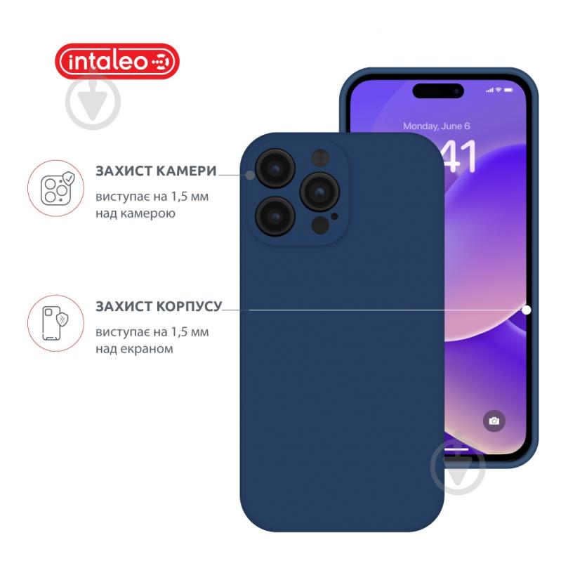 Чохол Intaleo SoftShell для Apple iPhone 14 Pro blue (1283126557774) - фото 3 Чохол Intaleo SoftShell для Apple iPhone 14 Pro blue (1283126557774) - фото 3