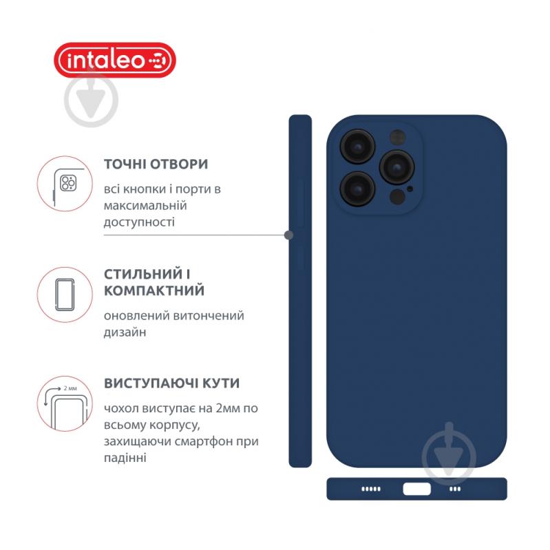 Чохол Intaleo SoftShell для Apple iPhone 14 Pro blue (1283126557774) - фото 4 Чохол Intaleo SoftShell для Apple iPhone 14 Pro blue (1283126557774) - фото 4