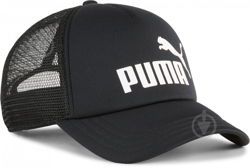 Кепка Puma ESS NO. 1 LOGO Trucker Cap 02598601 os черный - фото 1