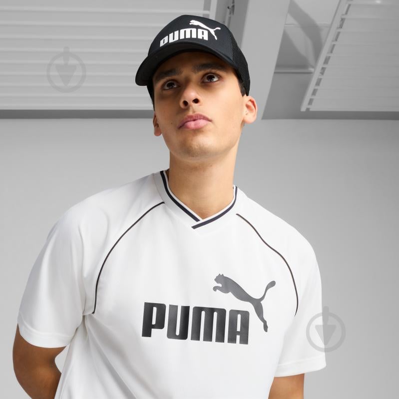 Кепка Puma ESS NO. 1 LOGO Trucker Cap 02598601 os черный - фото 3